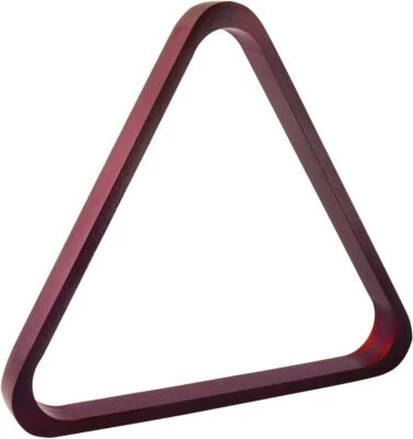 GSE Billiard 8-Ball Triangle/9-Ball Diamond Pool Ball Racks - Mahogany