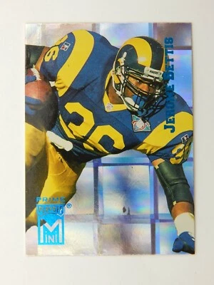 1995 Playoff Prime Mini Football Jerome Bettis #6 Refractor - Image 1 of 2