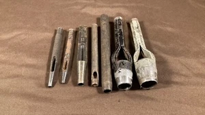 Vintage Lot Arc Punch Leatherwork Leather Leathercraft Tool - Picture 1 of 10