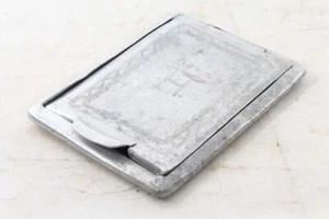 Old Grabenarbeit Lid Box Flat Box WK1 Alu Vintage Collector Decor - Picture 1 of 15