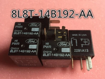 NEW 8L8T-14B192-AA Automotive Relay 4 Pins x 2PCS NEW - Image 1 of 3