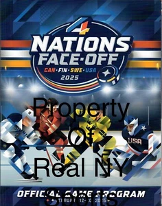 2025 NHL 4 NATIONS FACE-OFF PROGRAM MATTHEWS MCDAVID USA CANADA BONUS READ AD - Picture 1 of 1