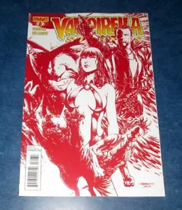 VAMPIRELLA STRIKES #6 D 1:10 Johnny Desjardins BLOOD RED variant DYNAMITE COMIC - Picture 1 of 1