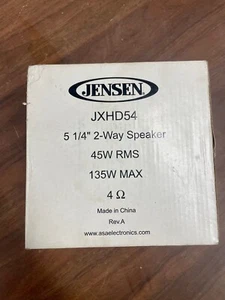 Jensen JXHD54 Speaker, 5 1/4" 2-Way Speaker - Picture 1 of 2