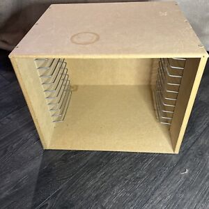Wooden Childrens' Puzzles Storage Box 12 Racks 14x12x11 Inches