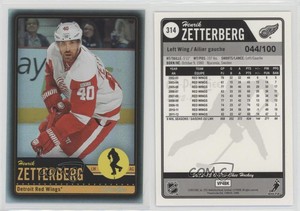 2012-13 O-Pee-Chee Black Rainbow Foil /100 Henrik Zetterberg #314
