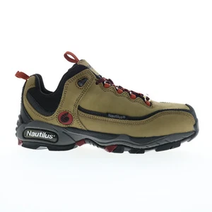 Nautilus Specialty ESD Steel Toe SD10 N1392 Mens Brown Wide Work Shoes - Picture 1 of 8