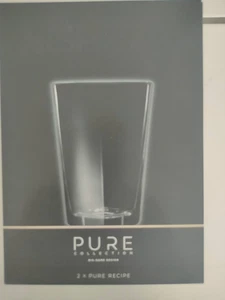 NESPRESSO PURE 2x Kaffee Gläser Neu in OVP Selten Original - Bild 1 von 5