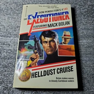 Helldust Cruise Don Pendleton 1990 First Edition Action Adventure Gold Eagle - Picture 1 of 8