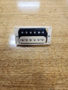 Gibson USA 57 Classic Neck Humbucker - Zebra Black and Cream 2 Conductor - Picture 1 of 3