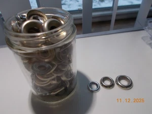 Jar of Used Finishing Cup or Cup Washers / countersunk washers, several Sizes - Picture 1 of 1