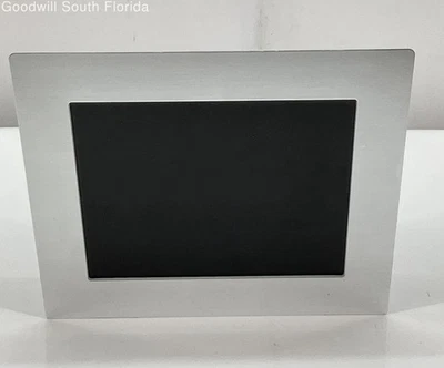 Brookstone Design USA 634592 Black White Portable Digital Photo Frame - Image 1 of 4