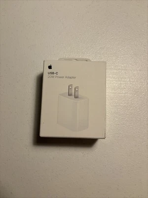2 X Cargador Adaptador de Corriente USB-C Apple 20W iPhone con Capacidad de Carga Rápida Foto 1 de 2