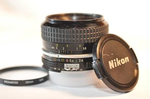 Nikon Nikkor 35mm F/2.8 AI PRIME Weitwinkelobjektiv LESEN für FA FM2N F3HP FE2 FG DF - Bild 1 von 9