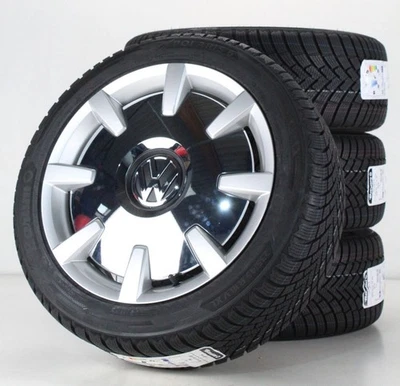 VW Beetle 5C Winterräder 18 Zoll Felgen Disc silber Alufelgen 5C0601025H - Bild 1 von 4