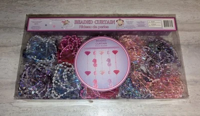 Cortina de puerta con cuentas Y2k mono y diamante rosa decoración de habitación para niños y preadolescentes Foto 1 de 4