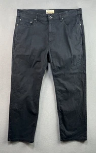 Orvis Pants 36x32 5-Pocket Stretch Twill Casual Black Regular [Actual 36x28] - Picture 1 of 11