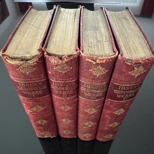 Henrik Ibsens Werke in deutscher Sprache 1-4 um 1881 - Bild 1 von 14