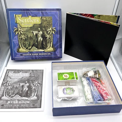 The Settlers of Canaan Board Game 2002 Cactus Game Design- Complete - Image 1 of 4