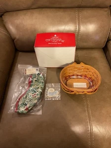 LONGABERGER 2004 TREE TRIMMING "GUMDROP" BASKET - Picture 1 of 3