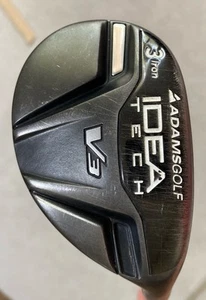Adams Golf IDEA TECH V3 (3) HYBRID 19* RH 41” Graphite Bassara 65g Stiff Nice - Picture 1 of 13