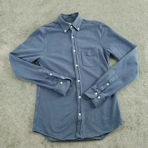 Gant Shirt Mens Small Blue Cotton Button Up Made in Portugal - Picture 1 of 9