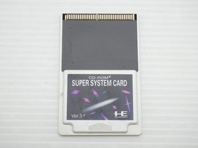 Super System Card Ver. 3.0 (PC Engine CD-ROM2) PC Engine JP GAME. 9000024449329