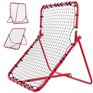 Volleyball Rebounder Netz 3,8 × 4,5 Fuß, Trainingsgerät mit Winkelverstellung - Bild 1 von 19