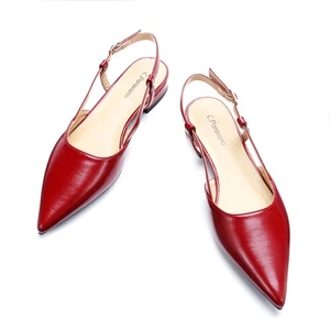 Damen Slingback Flats Spitz zulaufend Slingback Flats für Frauen Slingback Sanda... - Bild 1 von 6