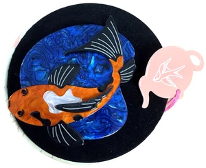 ERSTWILDER NISHIKIGOI BROOCH. NIB. - Bild 1 von 1