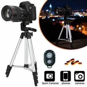 Smartphone Selfie Stick Bluetooth Stativ Teleskop Stange Fernbedienung Handy DHL - Bild 1 von 14