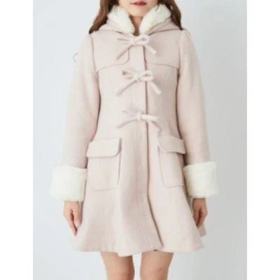 Ank Rouge Front Ribbon Dolly Duffel Coat M - Image 1 of 4