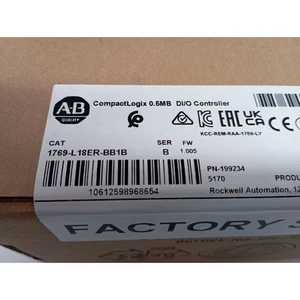 Nuevo controlador AB 1769-L18ER-BB1B CompactLogix 0,5 MB DI/O vendedor de EE. UU. - Imagen 1 de 2