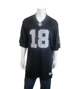 Vintage 2005 Reebok Authentic Oakland Las Vegas Raiders Randy Moss Jersey Sz 56 - Picture 1 of 10