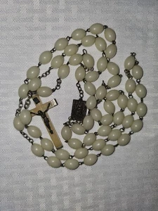 Antique Rosary Beads Glow In The Dark - Picture 1 of 7