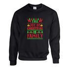 The Joy Of Christmas Is Family Jumper, Funny Xmas Day Gift Sweatshirt Unisex Top