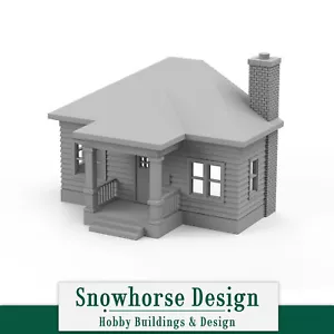 Schornstein Cottage Fassade - Front (HO Maßstab 1:87) - Bild 1 von 5