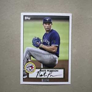 2021 Topps Baseball 1952 Topps Redux RC #T52-18 Nate Pearson (Toronto Blue Jays)