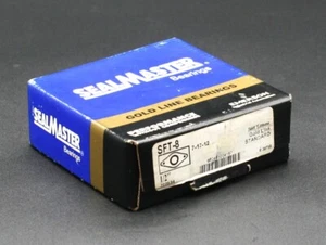 One SealMaster SFT 8 2-Bolt Flange Mount Bearing 1/2" ID Gold Line NEW - Picture 1 of 4