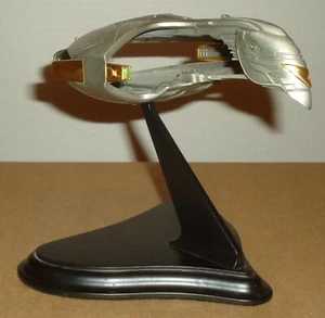 Star Trek Pewter Romulan Warbird Franklin Mint 1992 6X7  - Picture 1 of 11