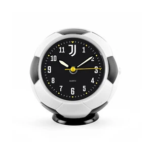 Orologio Sveglia JUVENTUS FC JA7082JU2 Pallone Bianco Nero Alarm da Tavolo - Foto 1 di 2