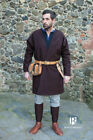 Mittelalterliches braunes Renaissance-Tunika-Kostüm