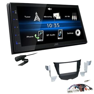 JVC Autoradio Touchscreen Bluetooth USB für Hyundai Veloster ab 2011 - Bild 1 von 4