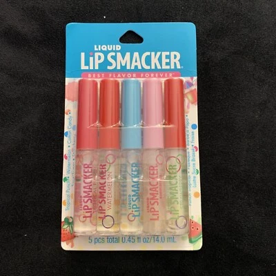 Lip Smacker Liquid Gloss Friendship Pack, 5 Count Brand New Sealed Lip Gloss - Image 1 of 4