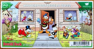Estampillas de bienestar infantil del pato Donald - hojas - Imagen 1 de 2