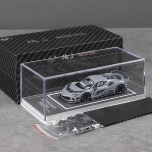 MJ 1/64 Scale Ferrari MANSORY F9XX Grey Diecast car Model Toy Gift NIB - Picture 1 of 6