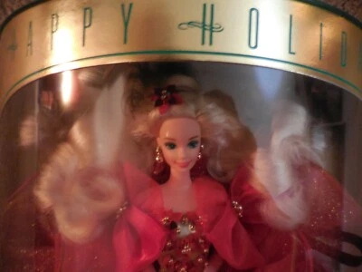 Барби Happy Holidays 1993 специальное издание никогда не вынималась из коробки УДИВИТЕЛЬНАЯ!! - Изображение 1 из 4