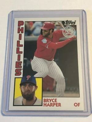 2019 Topps Update 1984 35th Anniversary Bryce Harper #84-38 Phillies 2 - Image 1 of 2