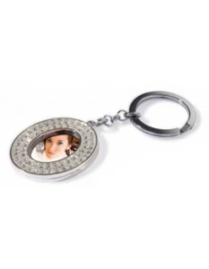 Erno Schlüsselanhänger Glamour Diamond oval - Bild 1 von 1
