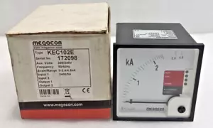 MEGACON KEC102E 0-2.4/4.8kA Low / High Current Guard Definite Time trip New - Picture 1 of 5